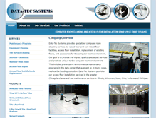 Tablet Screenshot of data-tecsystems.com